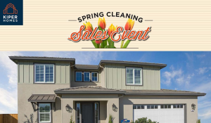 Join Kiper Homes at Spring Cleaning Sales Event This Weekend