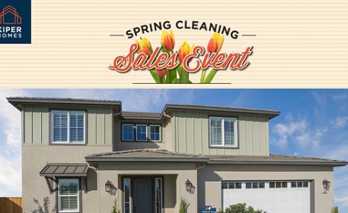 Join Kiper Homes at Spring Cleaning Sales Event This Weekend