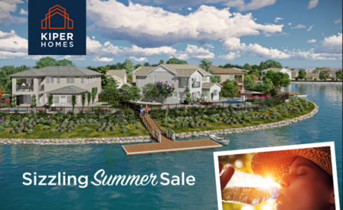 Enjoy Sizzling Summer Sale Pricing on New Kiper Homes