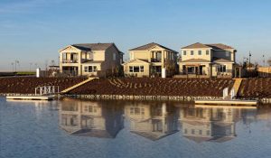 Kiper Homes Lakeside Model Home Waterfront View