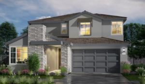 Kiper Homes Plan 2 Front Rendering Balboa at River Islands in Lathrop