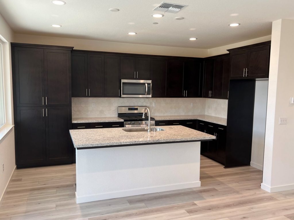 kitchen in the Residence 1 at Catalina II at River Islands