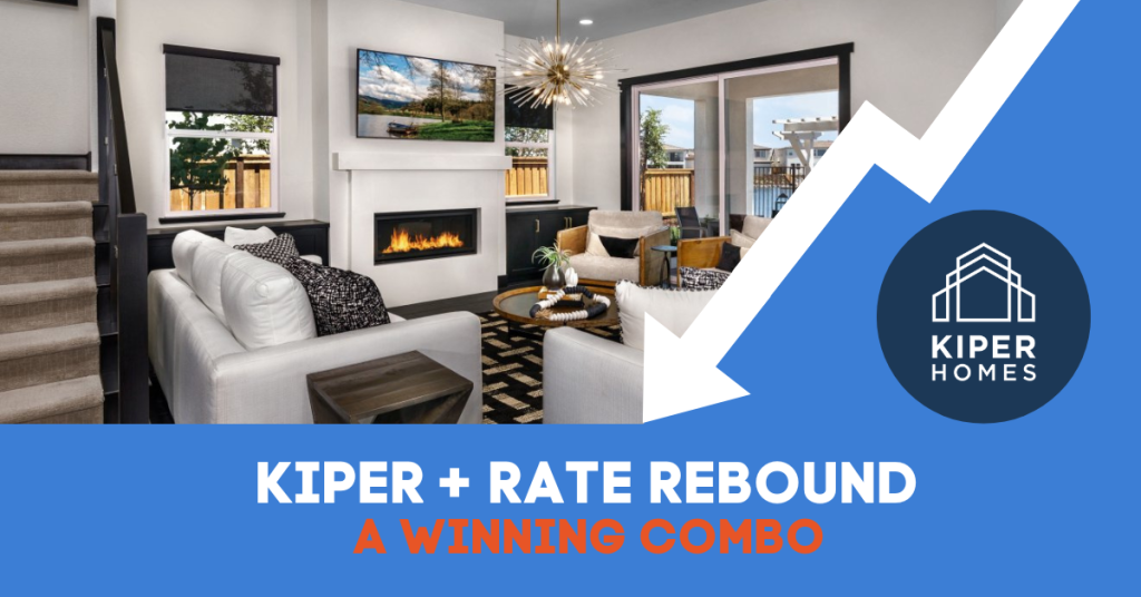 Kiper Homes Rate Rebound Program promotional graphic