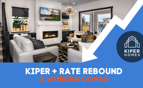 Kiper Homes Rate Rebound Program promotional graphic