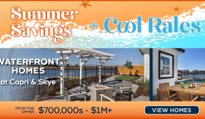 Kiper Homes July Summer Promotion titled Summer Savings + Cool Rates