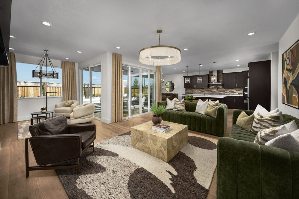 Serena at River Islands Plan 3 living area