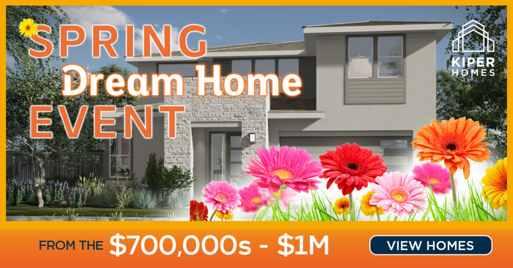 Kiper Homes announces Spring Dream Home Sale Event