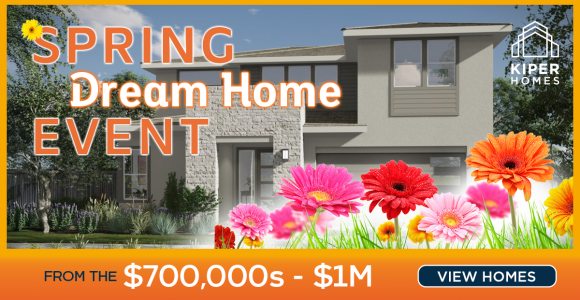 Kiper Homes announces Spring Dream Home Sale Event
