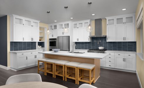 River Islands Serena Residence 2 model home kitchen