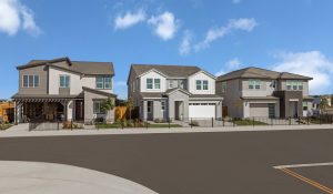 Serena at River Islands streescape rendering