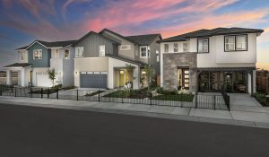 Capri at River Islands model home park